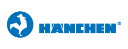 Hänchen Logo Print blue transparent