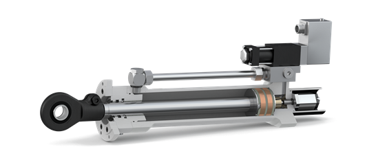 Servo hydraulic cylinder