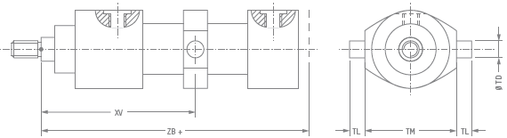 Normzylinder Maße nach DIN 24336, DIN ISO 6020-1, DIN ISO 6022