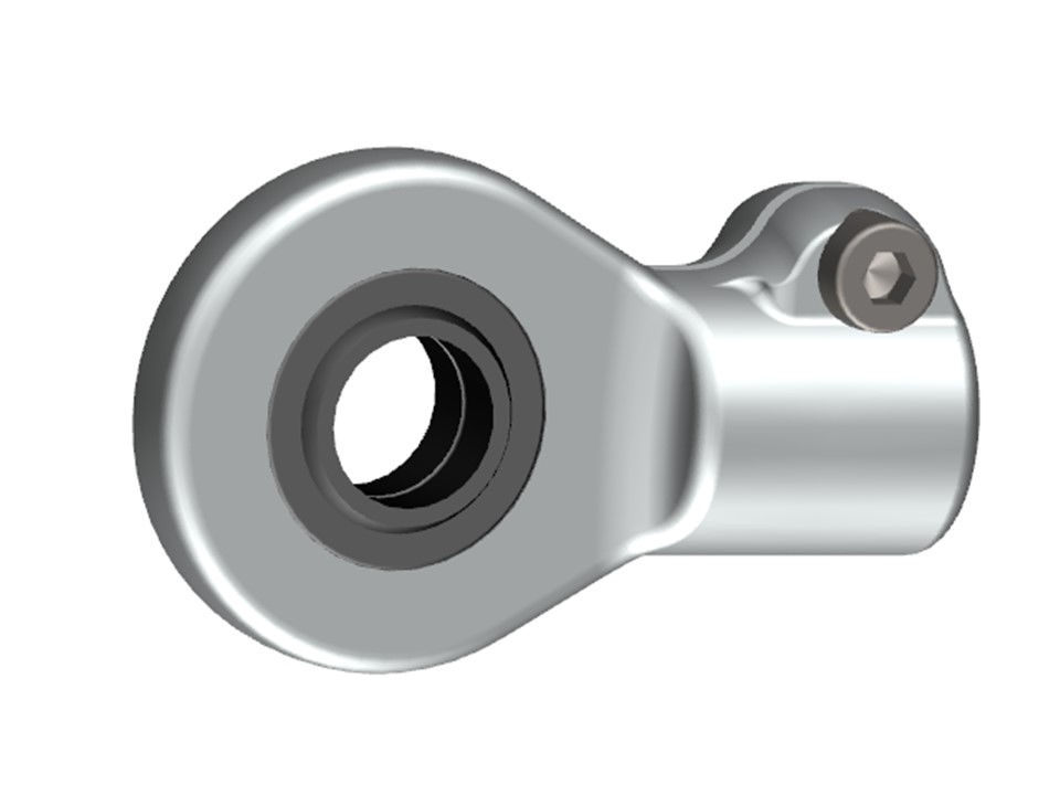 Stahl verzinkt Zylinder Gelenkkopf Gelenkkopf mit  IG für ISO-Kompaktzylinder 