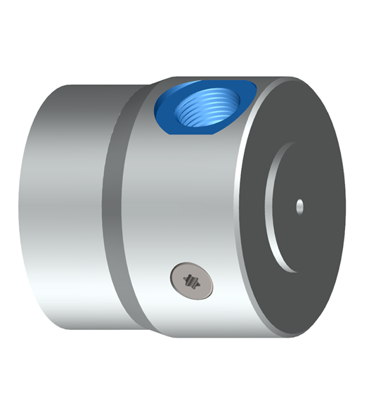 Schema Hydraulikanschluss für Anschlussart radial