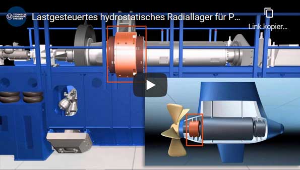Schiffswelle für Pod-Antriebe